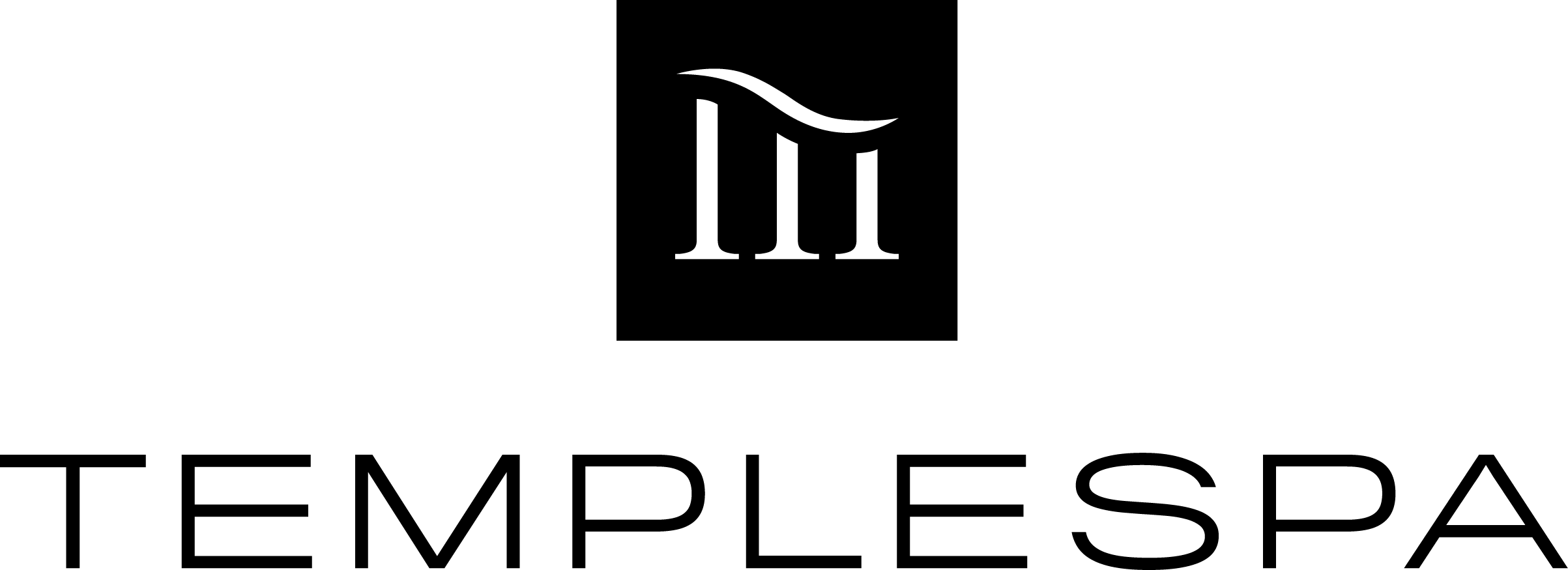 Temple Spa Primary Logo - black (1)